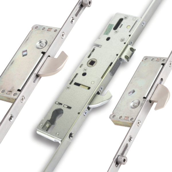 Hook and Roller Locks for PVCu Doors