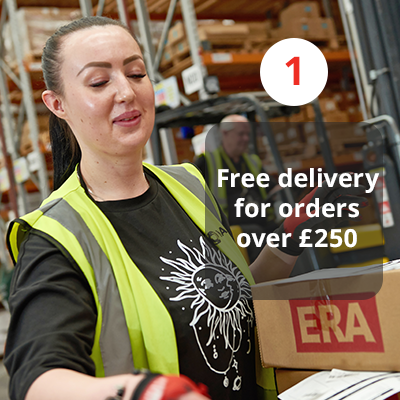 Get free delivery with orders over £250 on the ERA Everywhere website with an account