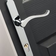 Doors Door Hardware Chrome UPVC Or Composite Door Handle By Fab N Fix 