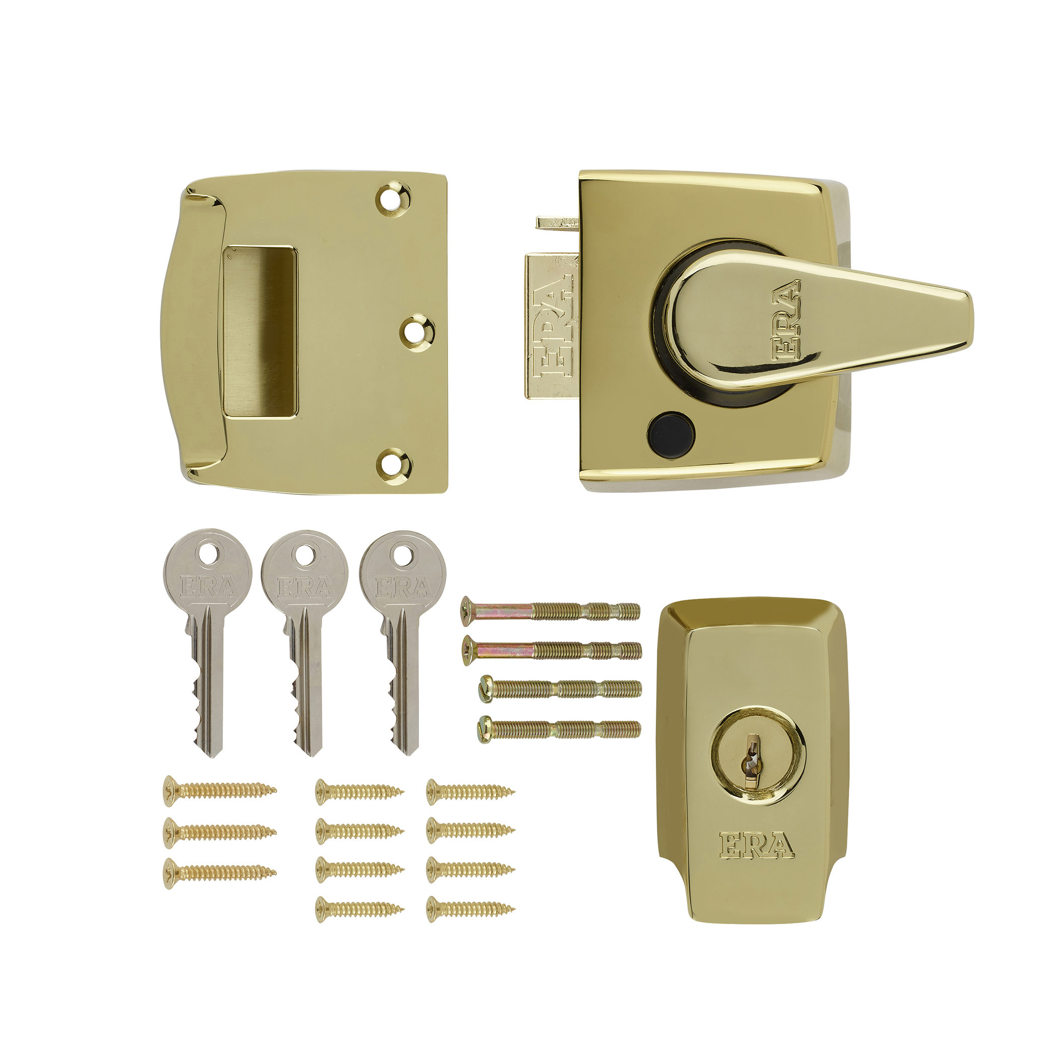 British Standard Keyless Egress Nightlatch Door Lock