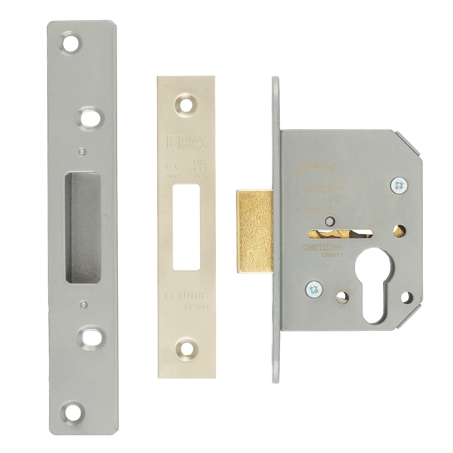 Mortice Door Lock with European Cylinder Hole - No. H32.1085.007