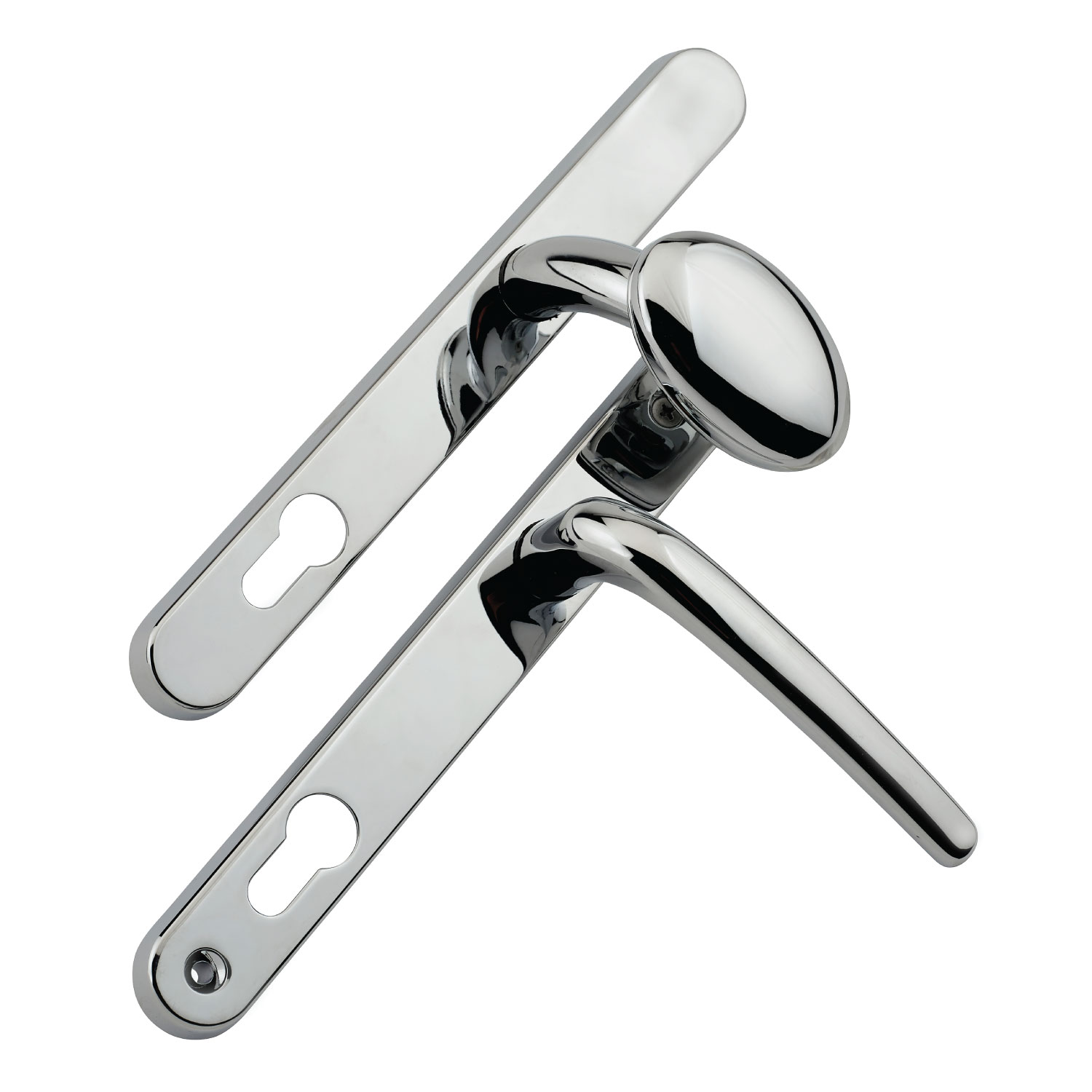 Decorative Lever Pad Inline Door Handle